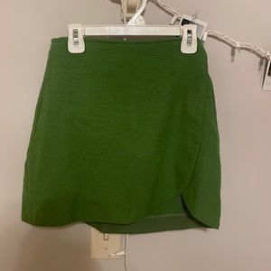 Abercrombie Green Mini Skirt (never worn)